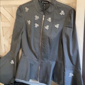 Gray INC . stretchi blazer .